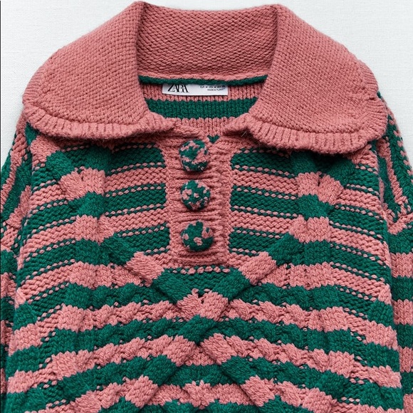 Zara NWT cable knit sweater - Picture 9 of 9